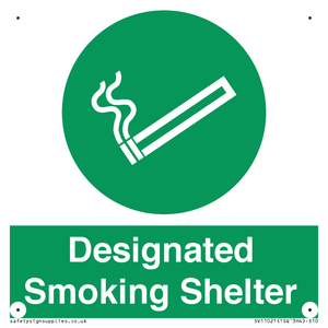 Designated Smoking Shelter